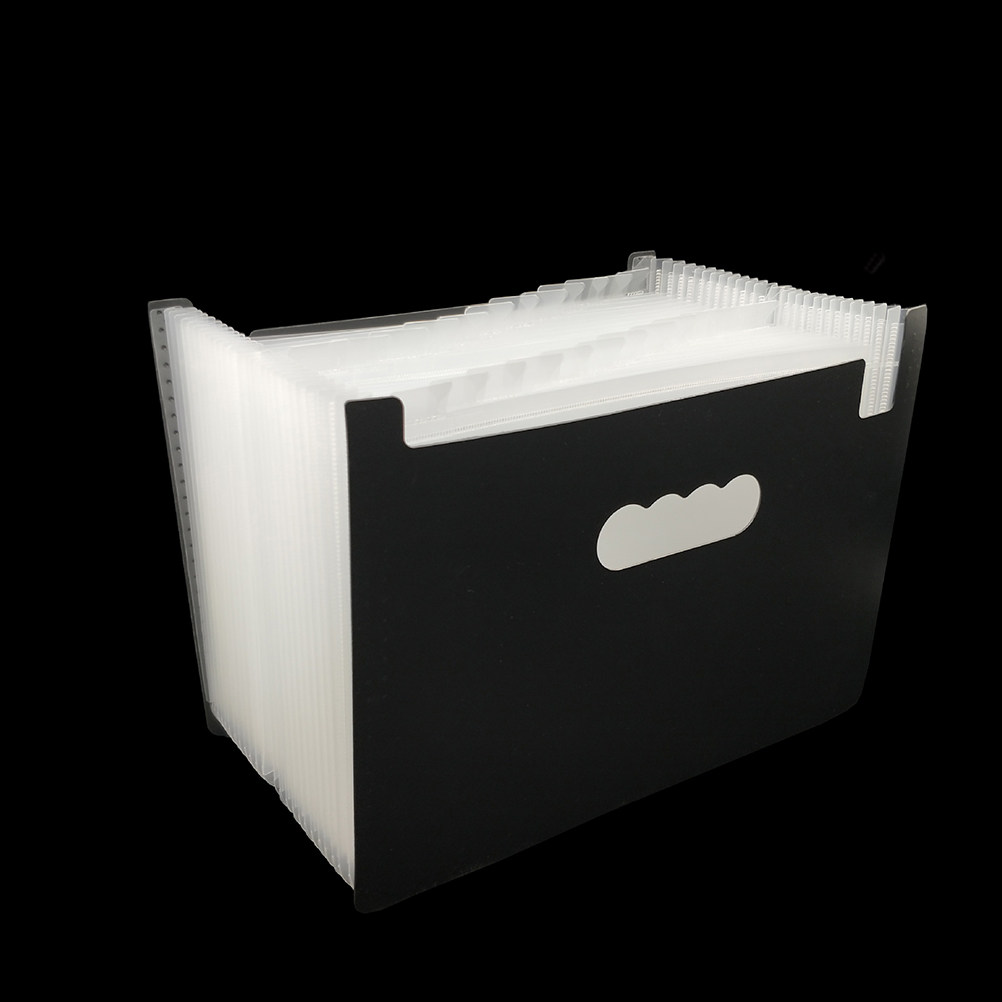 Home Office Travel Document - Pasta Expansível A4 com 24 Bolsos,