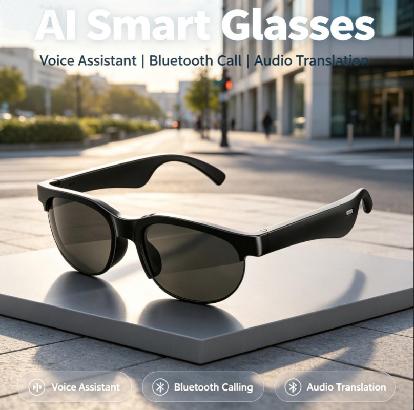 Blue Light Glasses - Óculos Inteligentes Bluetooth com Lentes TAC
