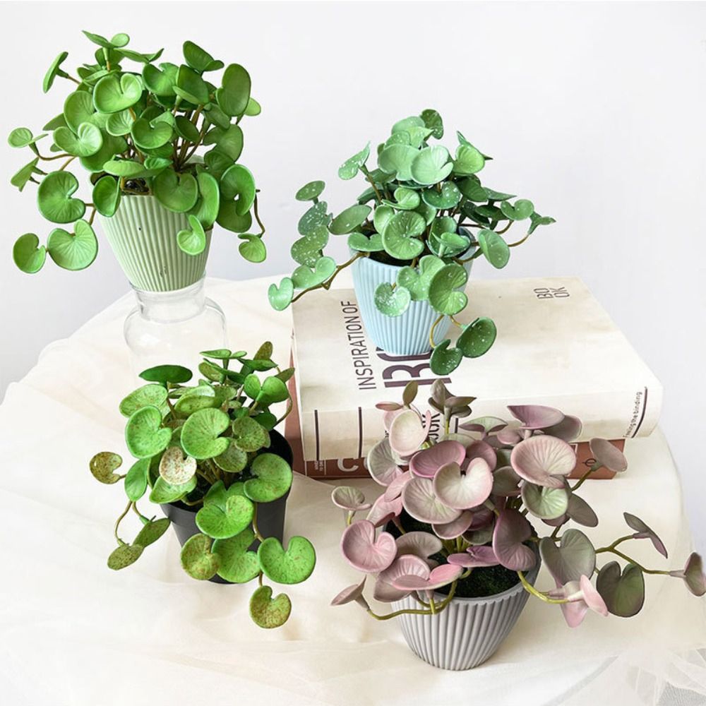 Home Office Word - Cola macia planta artificial eva verde