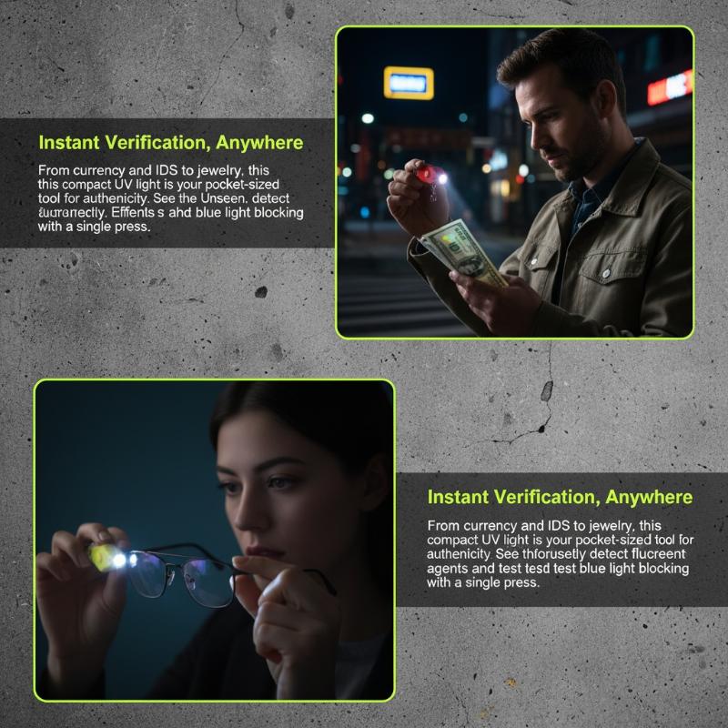 Blue Light Glasses - Cartão de Teste para Óculos Anti-Luz