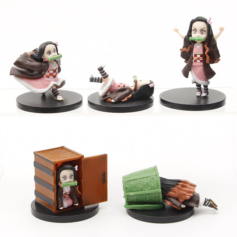 Home Office Romance Manga - 5 pçs/set Anime Demon Slayer Kimetsu