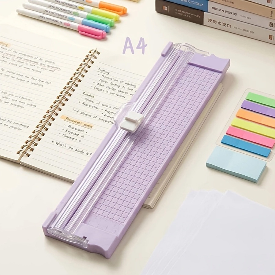 Home Office Image - Cortador de Papel A4, Lâmina Substituível,