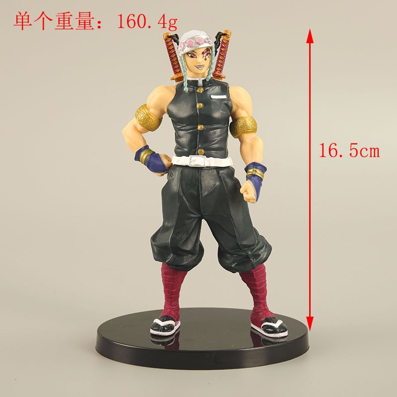 4 pçs demon slayer hashira fig - Home Office Romance Manga avaliação e preço