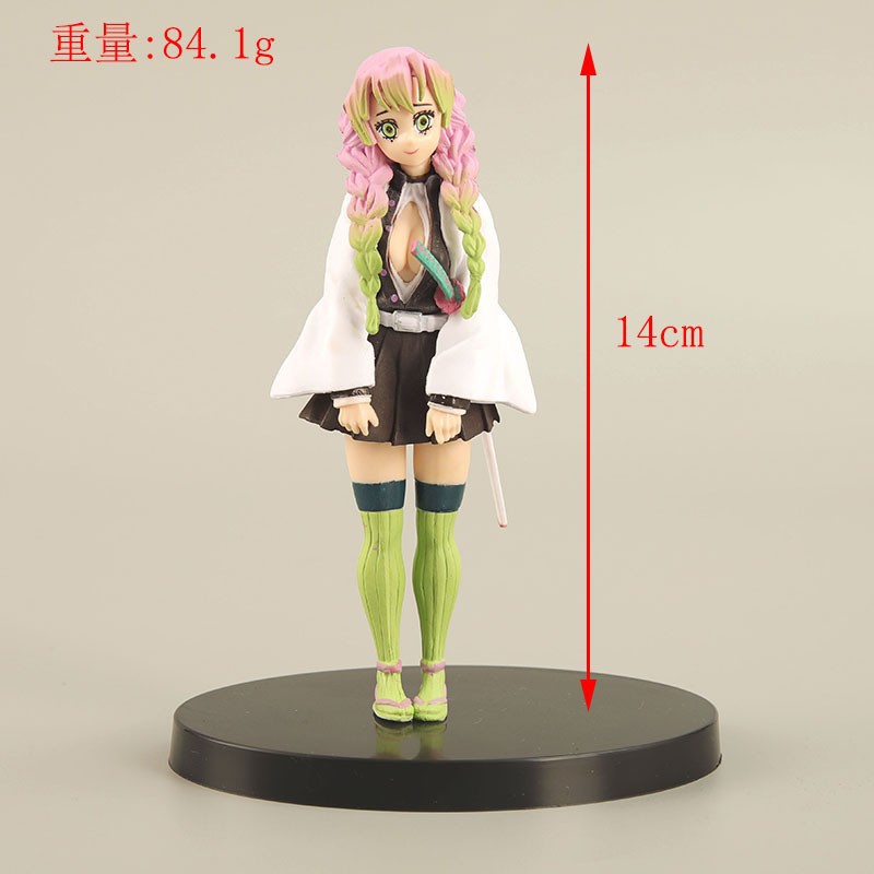 4 pçs demon slayer hashira fig - Home Office Romance Manga avaliação e preço