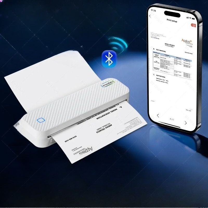 Impressora térmica portátil a4 - Home Office Travel Document avaliação e preço