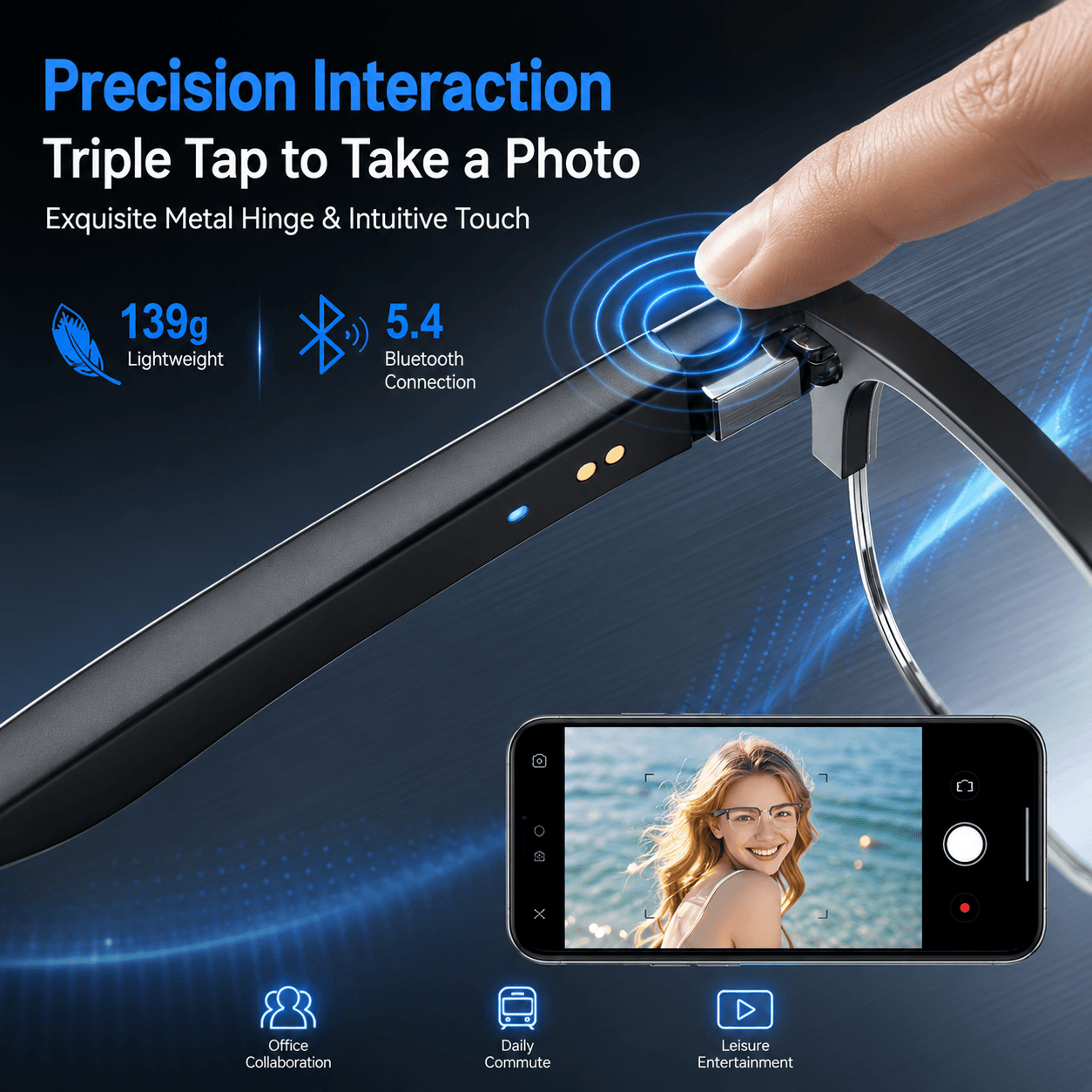Óculos Inteligentes AIMB V2 co - Blue Light Glasses avaliação e preço