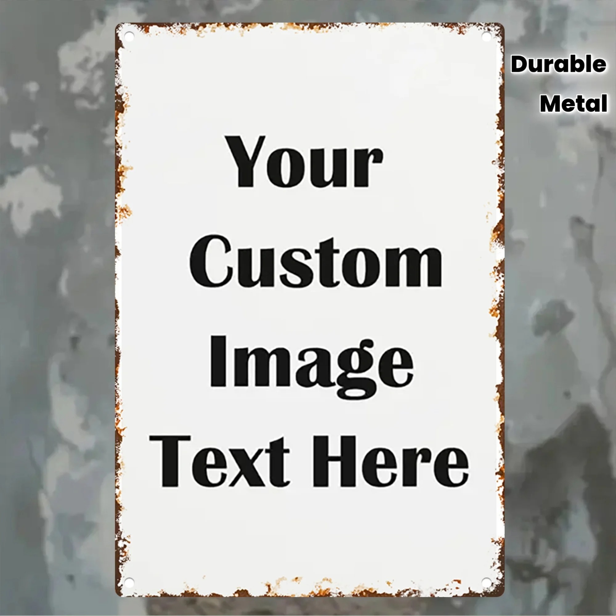 Placa de Metal Personalizada c - Home Office Image avaliação e preço