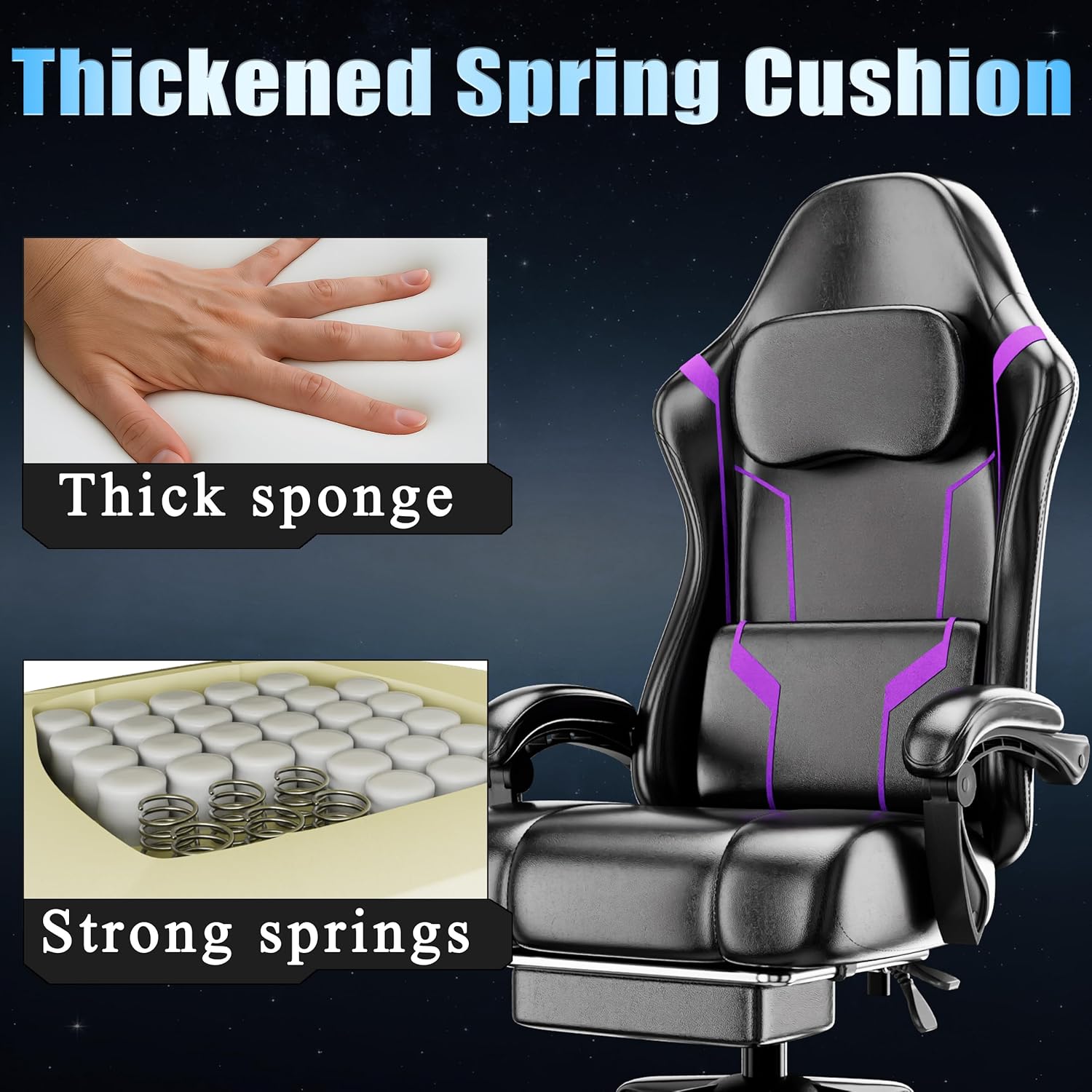Cadeira Ergonômica para Jogos  - Home Office Image avaliação e preço