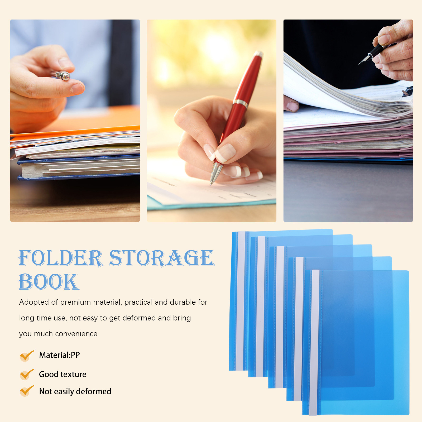 Pasta Organizadora de Document - Home Office Travel Document avaliação e preço