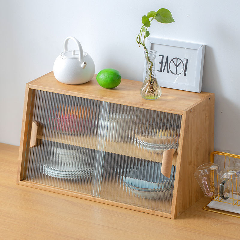Armário de armazenamento de co - Desktop Organizer Bamboo avaliação e preço