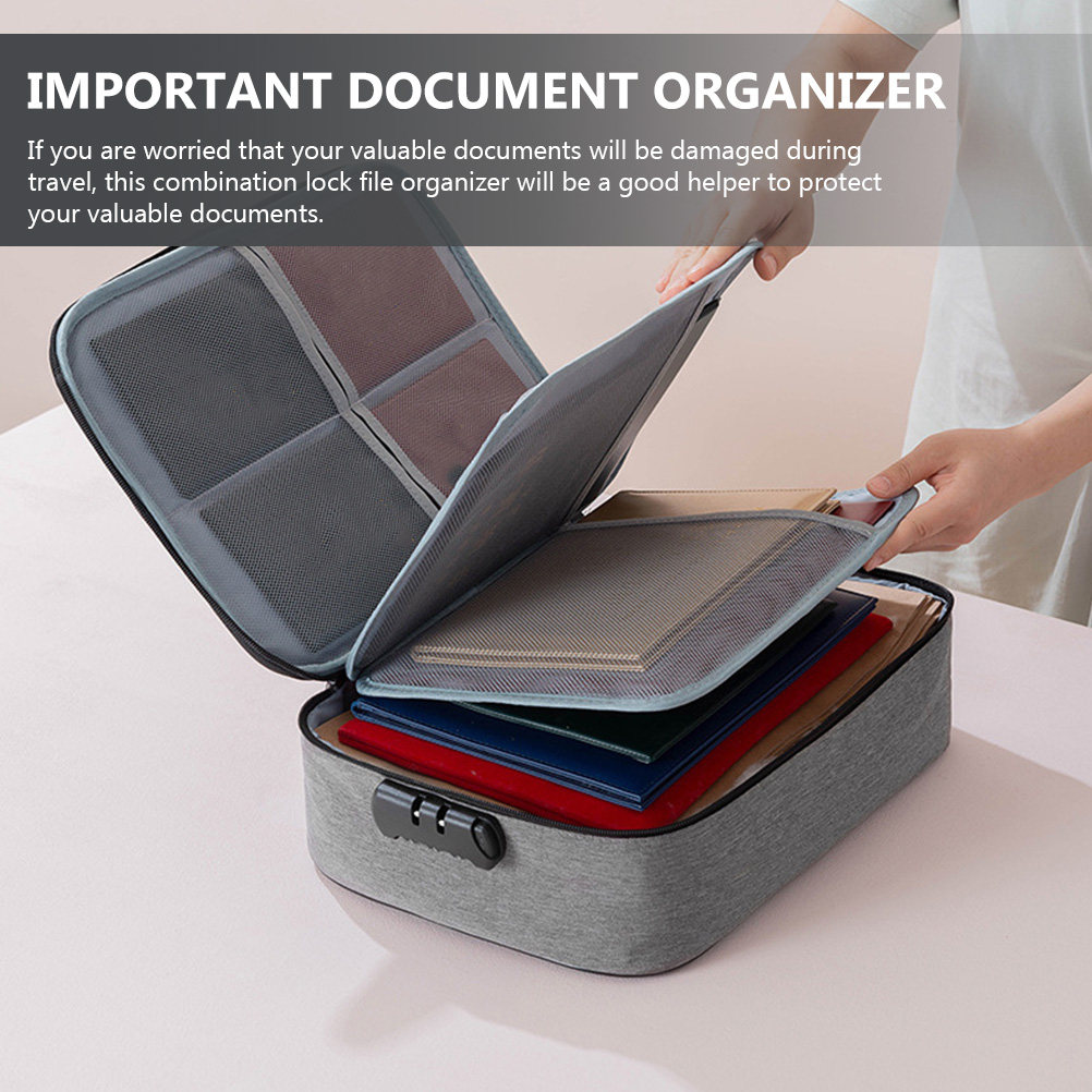 Caixa de Segurança Portátil pa - Home Office Travel Document avaliação e preço