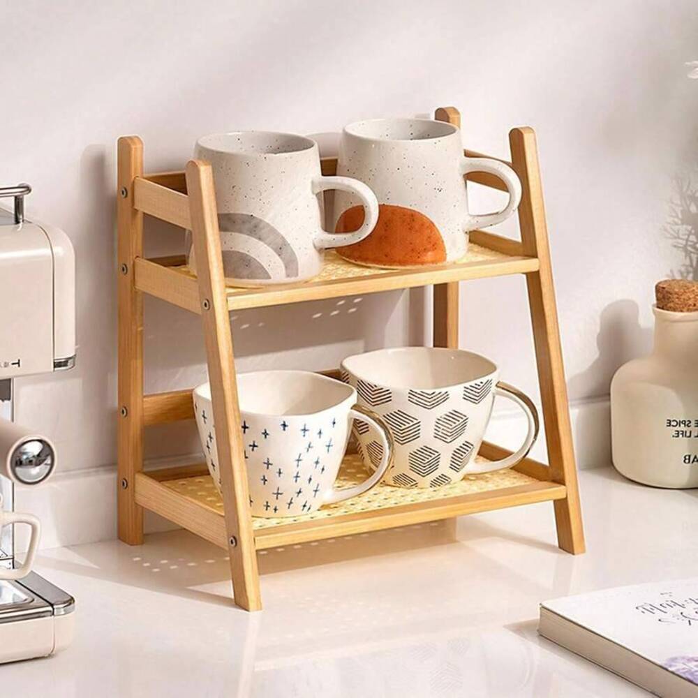 Prateleira de Armazenamento de - Desktop Organizer Bamboo avaliação e preço