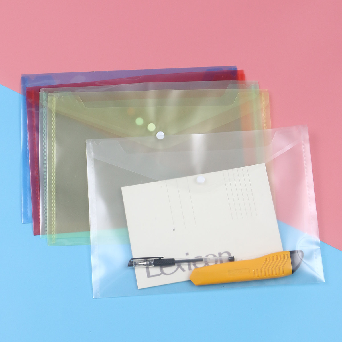 24 Peças de Sacos Transparente - Home Office Travel Document avaliação e preço