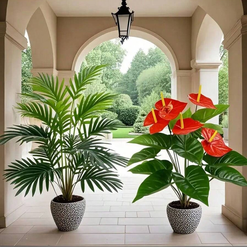 2 conjuntos de grandes plantas - Home Office Word avaliação e preço