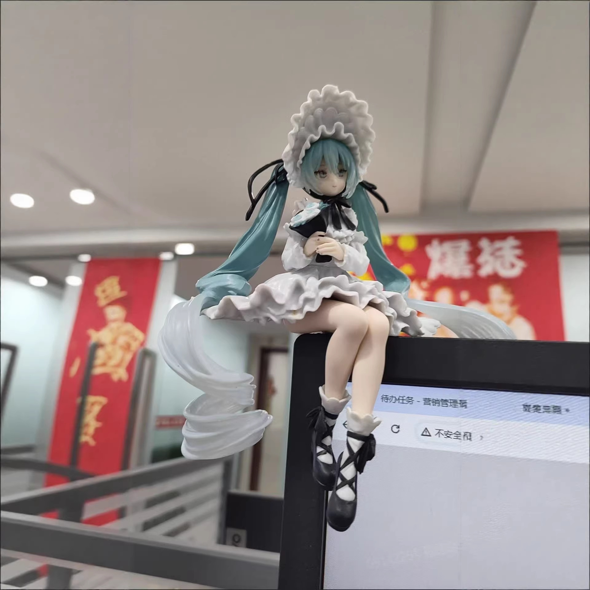 Figura de Anime Miku de 12cm,  - Home Office Romance Manga avaliação e preço