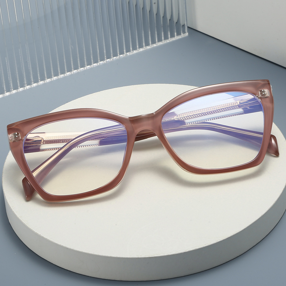 Armações de óculos Cat Eye com - Blue Light Glasses avaliação e preço