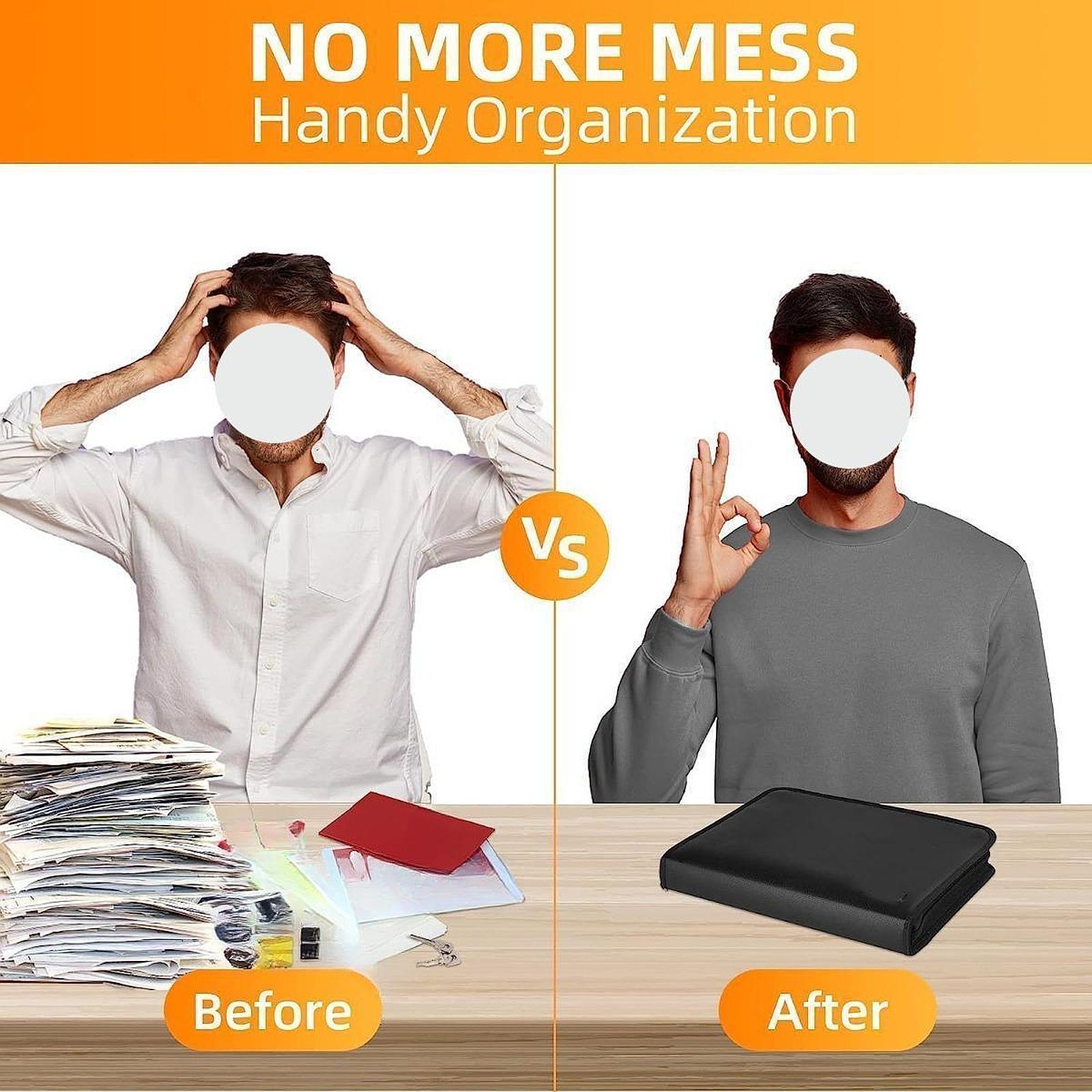 Organizador de arquivo materia - Home Office Travel Document avaliação e preço